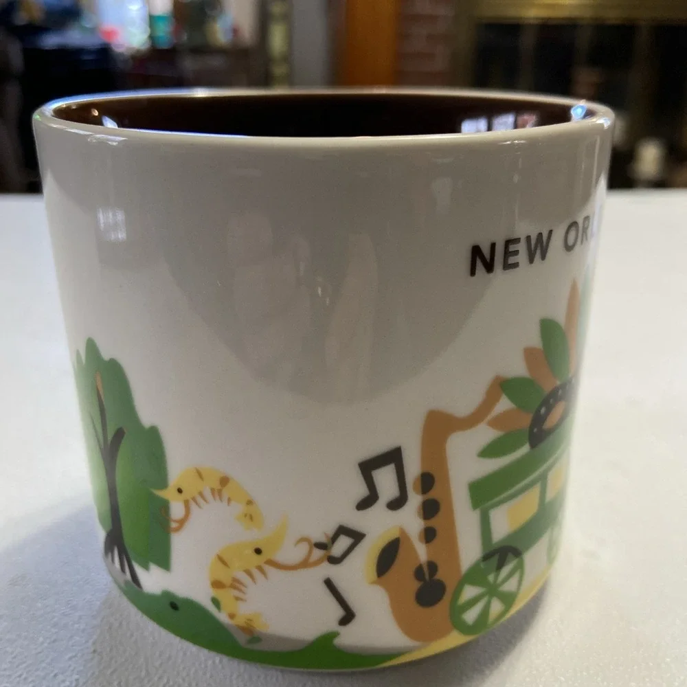 Starbucks New Orleans You Are Here Series Collection 14oz Coffee Tea Mug Cup ☕️